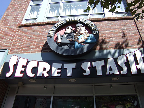 Secret Stash © urbanshoregirl/Flickr Secret Stash © urbanshoregirl/Flickr